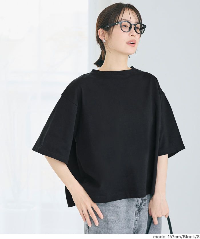 Women's 5/8 Sleeve Back Gathered T-Shirt (Not Available for Mail Order) - Coca Coca