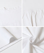 Women's 5/8 Sleeve Back Gathered T-Shirt (Not Available for Mail Order) - Coca Coca