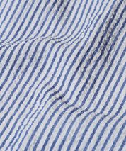 凹凸肌理小V領簡約短袖上衣 (Seersucker V-neck Top)