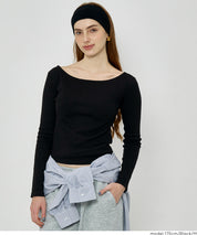 船領針織長袖上衣