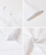 寬鬆線條長袖中長T恤