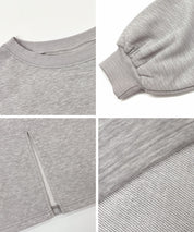 2way領口長袖連衣裙