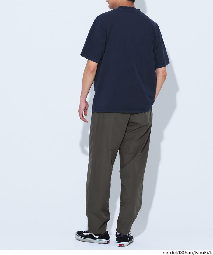 男裝雙層口袋設計休閒長褲