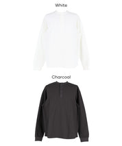 男裝華格夫亨利領長袖上衣