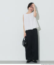 甜美氣球下擺無袖背心 (Balloon sleeveless blouse)