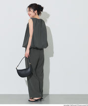 甜美氣球下擺無袖背心 (Balloon sleeveless blouse)