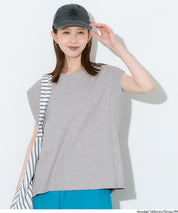 【重磅棉】棉質圓領法式袖T恤 (Heavyweight sleeveless)
