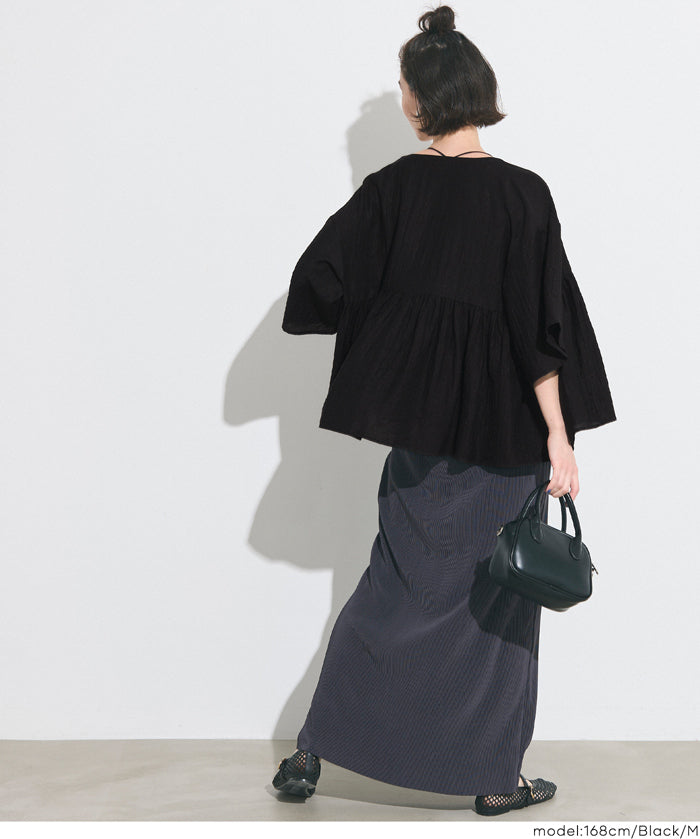 空氣感日系荷葉邊襯衫