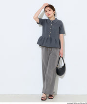 3D美腿涼感抽繩通勤西裝寬褲 (3D Summer Wide Pants)