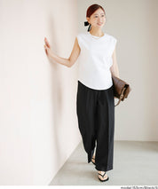 3D美腿涼感抽繩通勤西裝寬褲 (3D Summer Wide Pants)