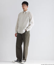 ［特價$229→$179］男裝輕盈棉質直條紋長袖襯衫