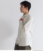 ［特價$229→$179］男裝輕盈棉質直條紋長袖襯衫