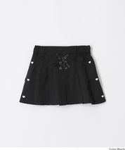 童裝愛心綁帶設計迷你百褶裙