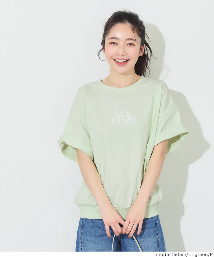 英字LOGO短袖衛衣