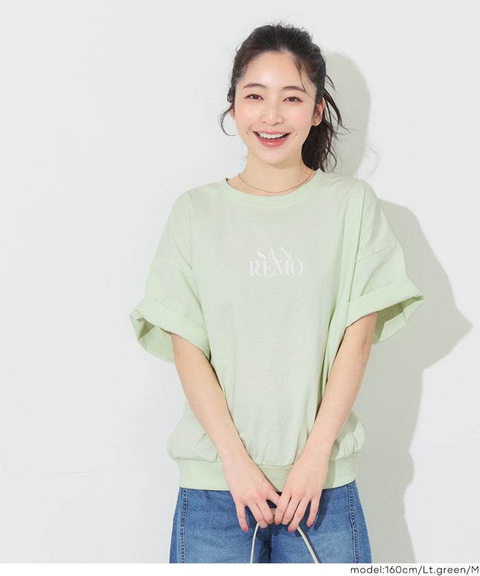 英字LOGO短袖衛衣