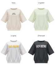 英字LOGO短袖衛衣