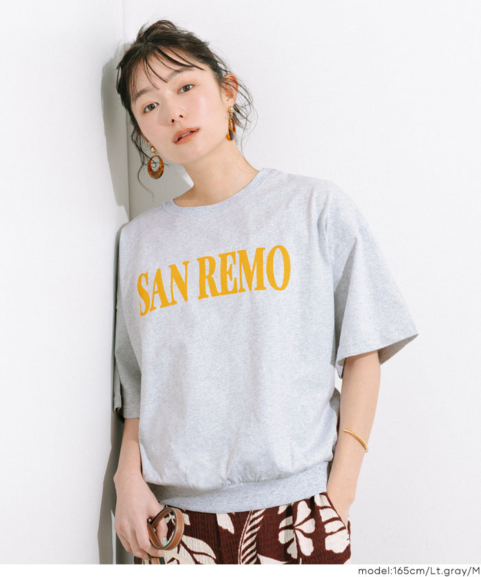 英字LOGO短袖衛衣