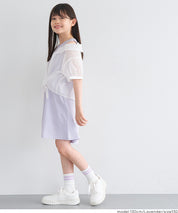 童裝假兩件拼接連衣裙