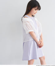 童裝假兩件拼接連衣裙