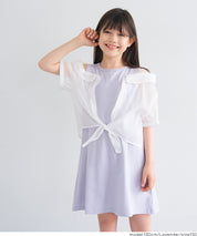 童裝假兩件拼接連衣裙