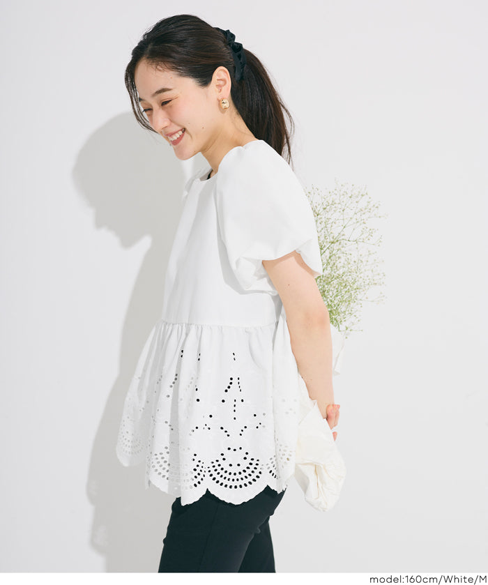 日本森系蕾絲短袖娃娃衣