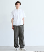 男裝亨利領短袖上衣 T-shirt