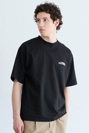 男裝刺繡logo短袖上衣 T-shirt