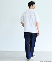 男裝刺繡logo短袖上衣 T-shirt
