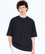 男裝棉麻質感短袖上衣 (Linen-like T-shirt)