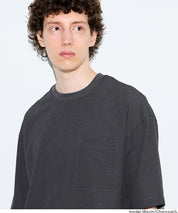 男裝棉麻質感短袖上衣 (Linen-like T-shirt)