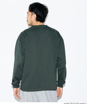 【早秋新品】 男裝英字LOGO長袖T-shirt