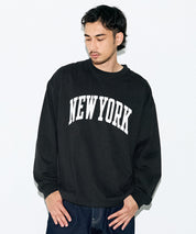 【早秋新品】 男裝英字LOGO長袖T-shirt