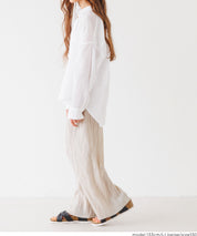 童裝水波紋薄款休閒褲 親子裝