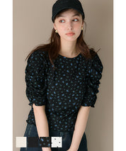 Willow Pleated Japanese Style Princess Sleeve Top