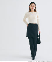 Cropped knit top
