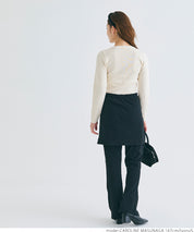 Cropped knit top