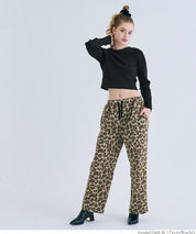 Cropped knit top