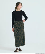 Cropped knit top