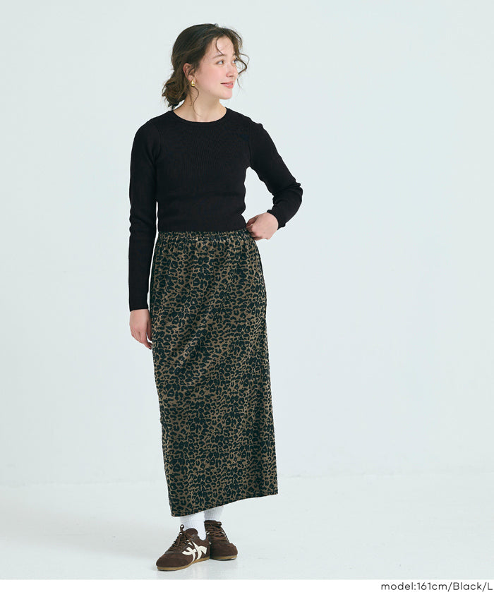 Cropped knit top