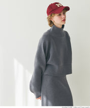 Knit top and skirt set