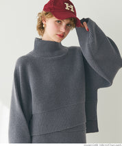 Knit top and skirt set