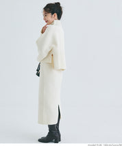 Knit top and skirt set
