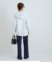 【可剪裁】薄款百褶修身喇叭寬褲