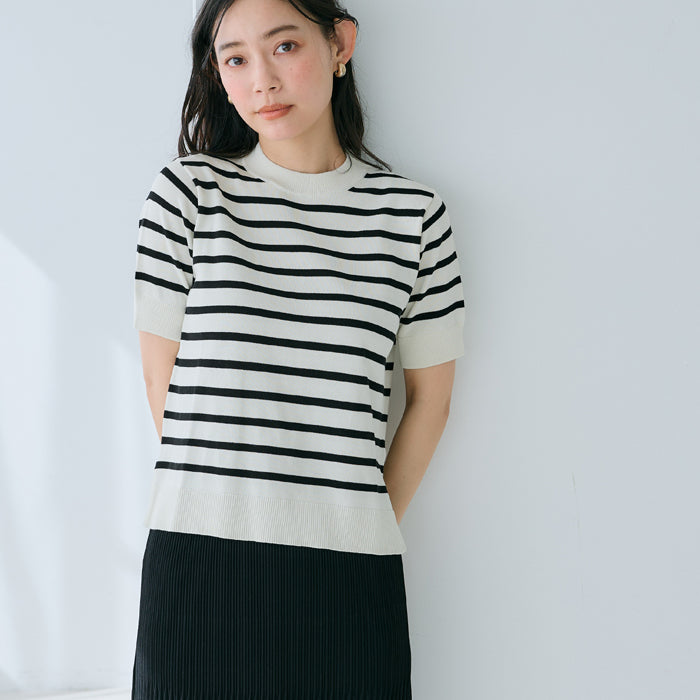 Summer Kint 薄款圓領短袖針織