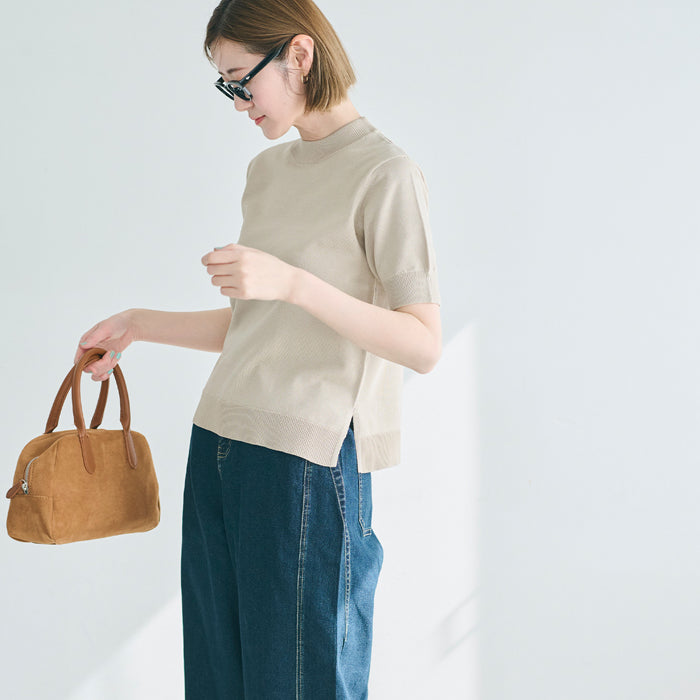 Summer Kint 薄款圓領短袖針織