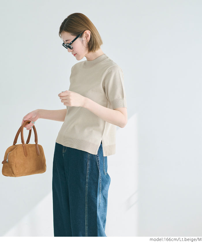 Summer Kint 薄款圓領短袖針織