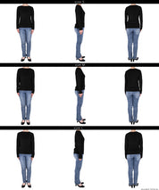 Angora touch boat neck rib knit