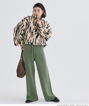 Easy knit wide pants
