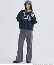 Easy knit wide pants