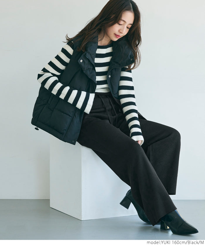 Easy knit wide pants